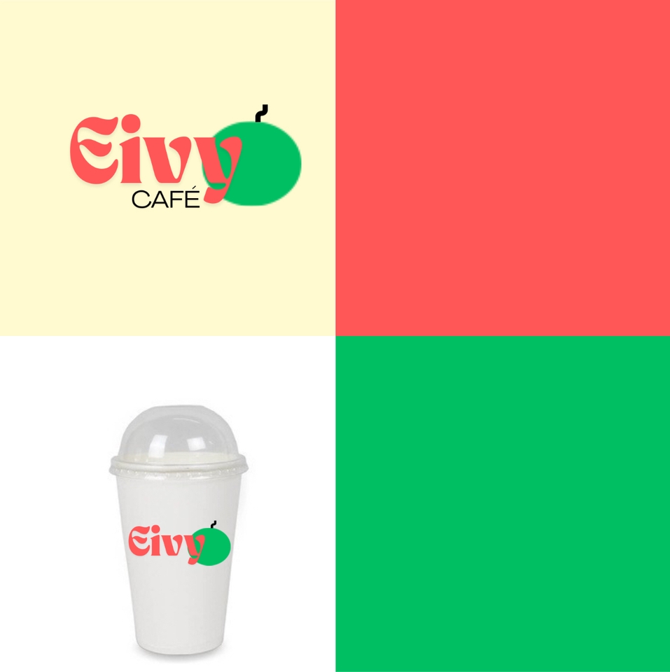 รับออกแบบโลโก้ร้านอาหาร Civy Cafe สไตล์มินิมอล