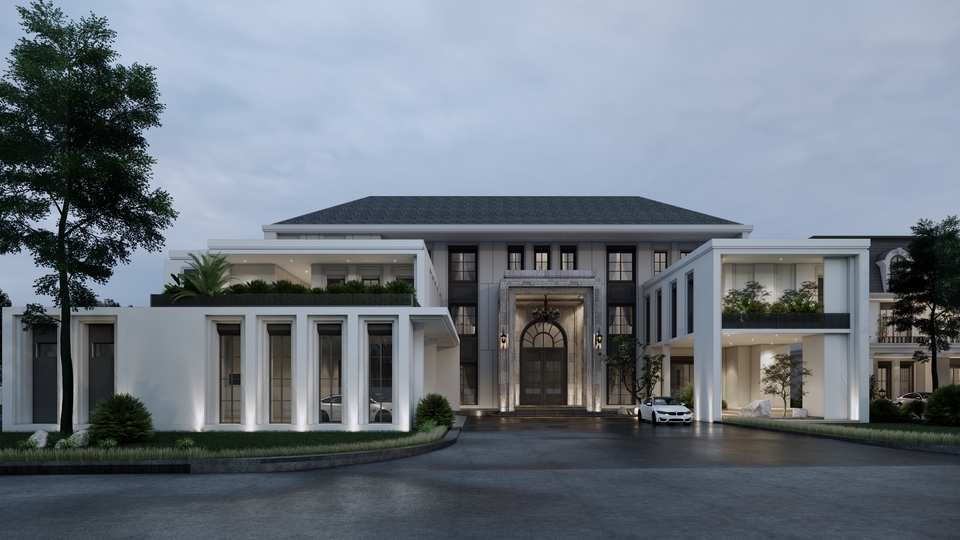 ออกแบบตกแต่งภายในและภายนอก - ออกแบบบ้านและอาคารทุกประเภท/สไตล์ MODERN LUXURY - 27