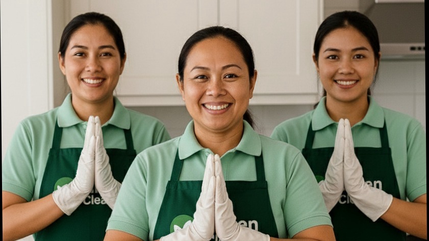 แม่บ้านทำความสะอาด พร้อมให้บริการ แม่บ้านรายชั่วโมง