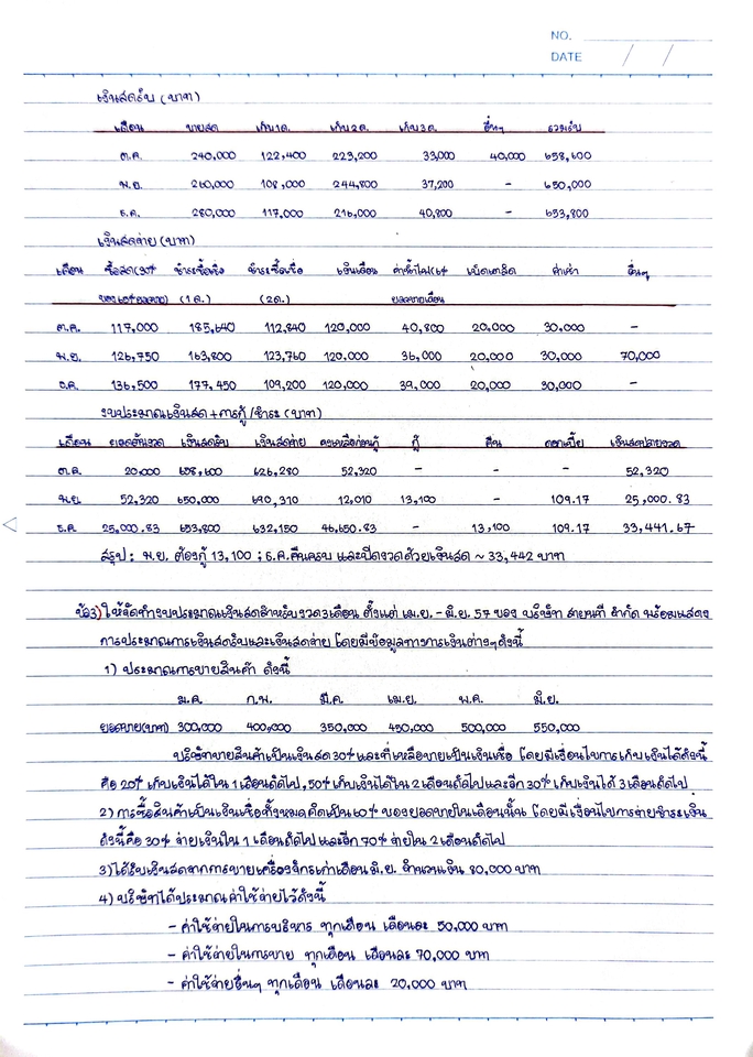 อื่นๆ - รับงานเขียนด้วยลายมือ หรือหาคำตอบพร้อมเขียน - 3