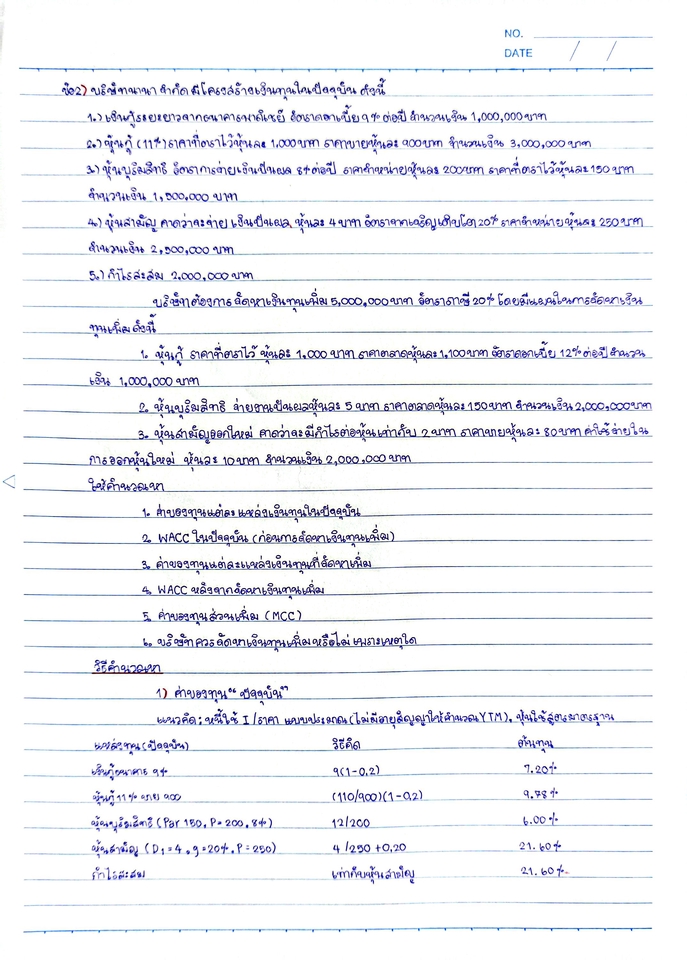 อื่นๆ - รับงานเขียนด้วยลายมือ หรือหาคำตอบพร้อมเขียน - 7