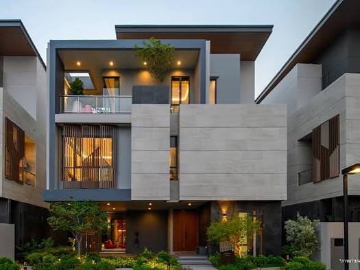 รับออกแบบบ้านโมเดิร์นสองชั้น  ออกแบบตกแต่งภายในสวยหรู