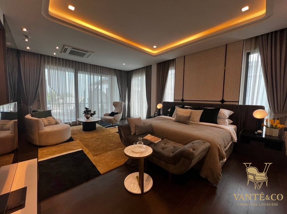 รับออกแบบตกแต่งภายในบ้านหรู สไตล์โมเดิร์น