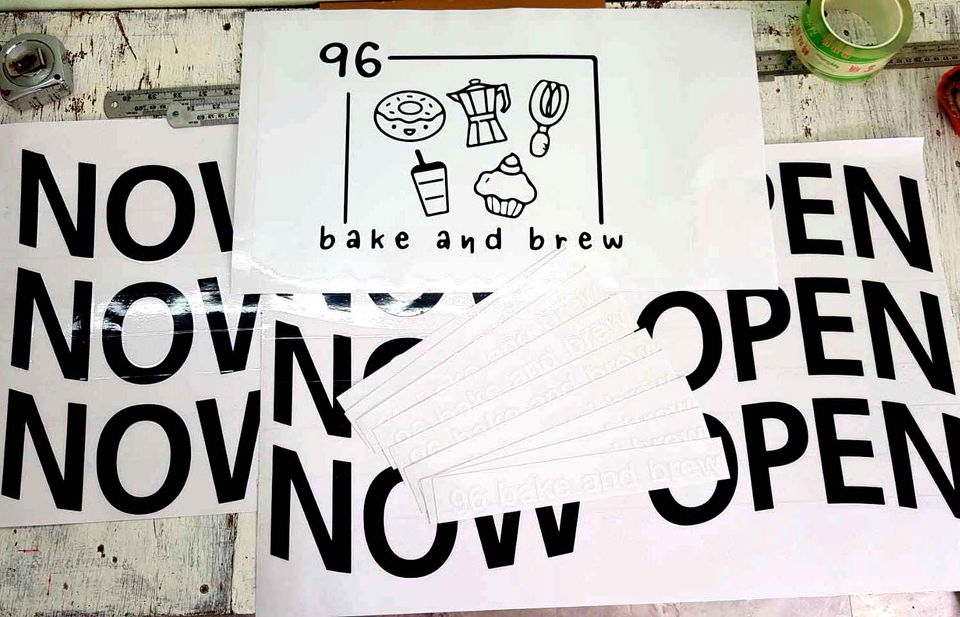 ออกแบบสติ๊กเกอร์ - สติ๊กเกอร์ Di-cut สั่งตัดตามแบบที่ต้องการ // ตัดตามแบบ Draft ต่างๆ ทุกแบบ ทุกขนาด - 13