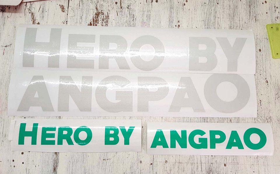 ออกแบบสติ๊กเกอร์ - สติ๊กเกอร์ Di-cut สั่งตัดตามแบบที่ต้องการ // ตัดตามแบบ Draft ต่างๆ ทุกแบบ ทุกขนาด - 18