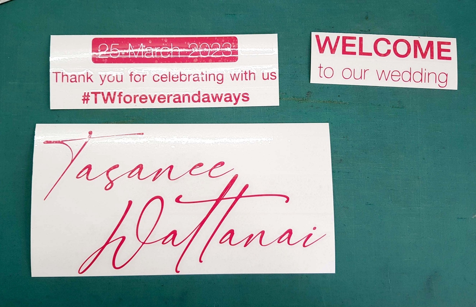 ออกแบบสติ๊กเกอร์ - สติ๊กเกอร์ Di-cut สั่งตัดตามแบบที่ต้องการ // ตัดตามแบบ Draft ต่างๆ ทุกแบบ ทุกขนาด - 27