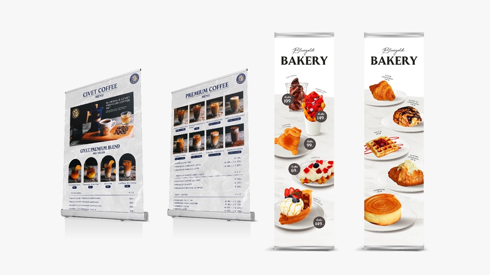 ออกแบบป้าย ร้านอาหาร