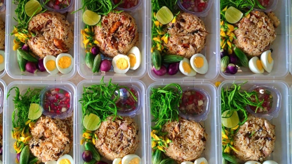 รับข้าวกล่อง งานบุญ จัดเลี้ยง แจกงานกฐิน ทำโรงทาน