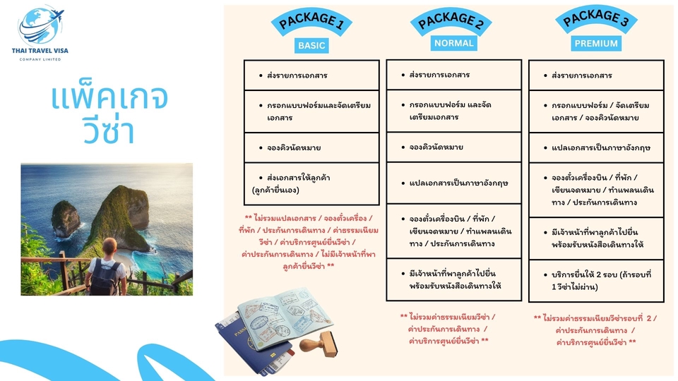 รับทำวีซ่า - บริการรับยื่นวีซ่าท่องเที่ยว เยี่ยมเยือน ธุรกิจ ทำงาน นักเรียน และรับแปลเอกสารรับรองกงสุล - 6