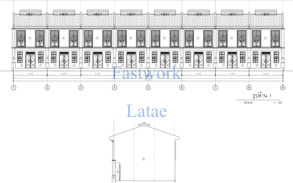รับเขียนแบบบ้านสองชั้น แบบบ้านพร้อมBOQ เขียนแบบก่อสร้างบ้าน ออกแบบโครงสร้างบ้าน