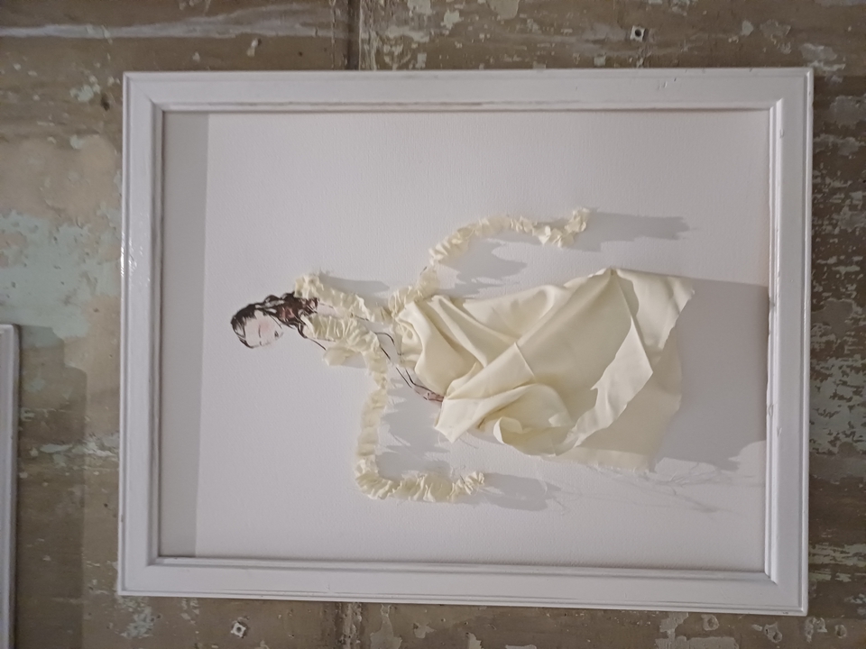 วาดภาพเหมือน Portrait - Wedding artist/live painting at event - 7