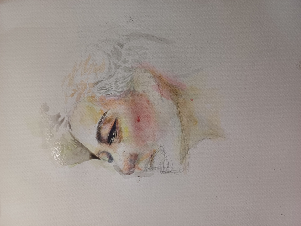 วาดภาพเหมือน Portrait - Wedding artist/live painting at event - 13