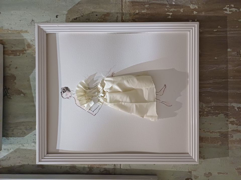 วาดภาพเหมือน Portrait - Wedding artist/live painting at event - 5