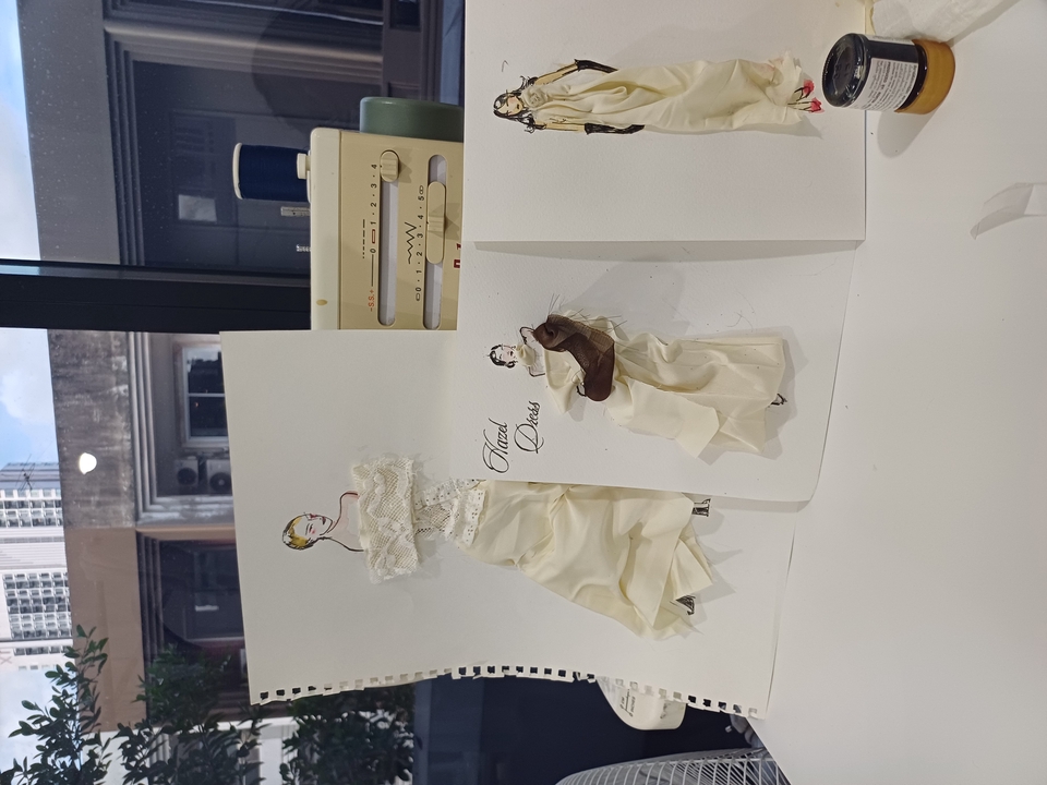 วาดภาพเหมือน Portrait - Wedding artist/live painting at event - 9