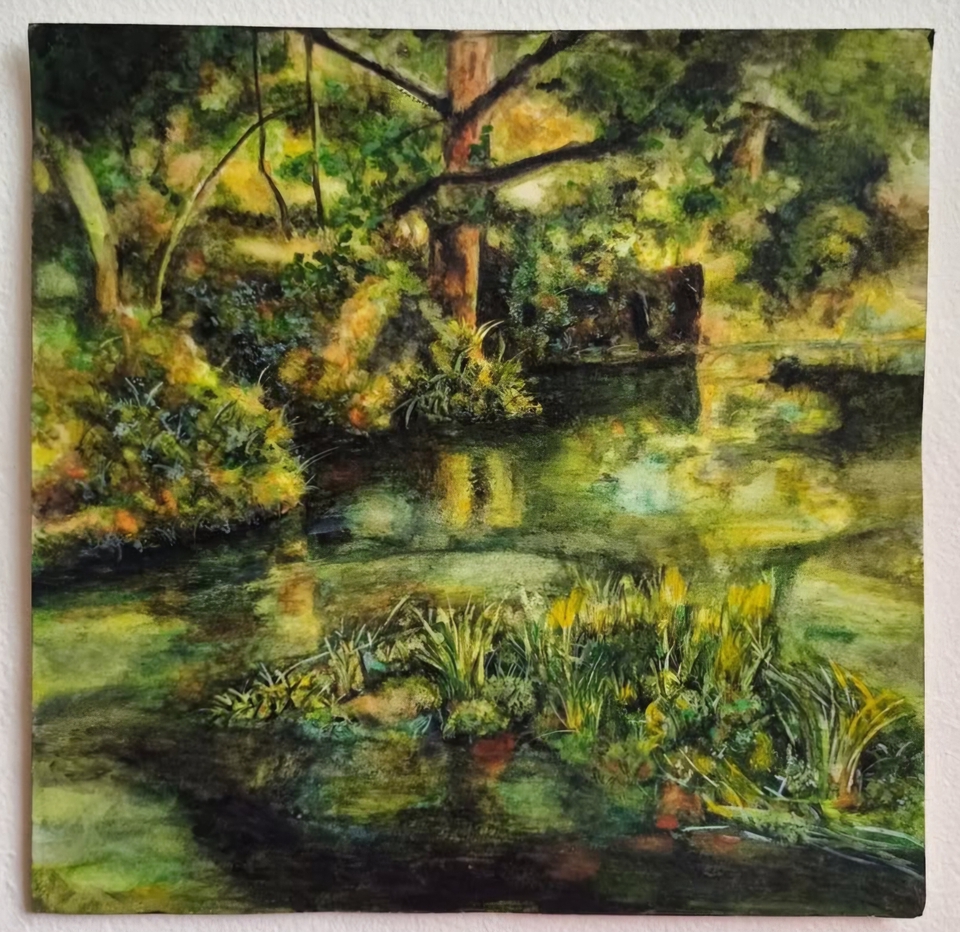 วาดภาพเหมือน Portrait - Wedding artist/live painting at event - 15