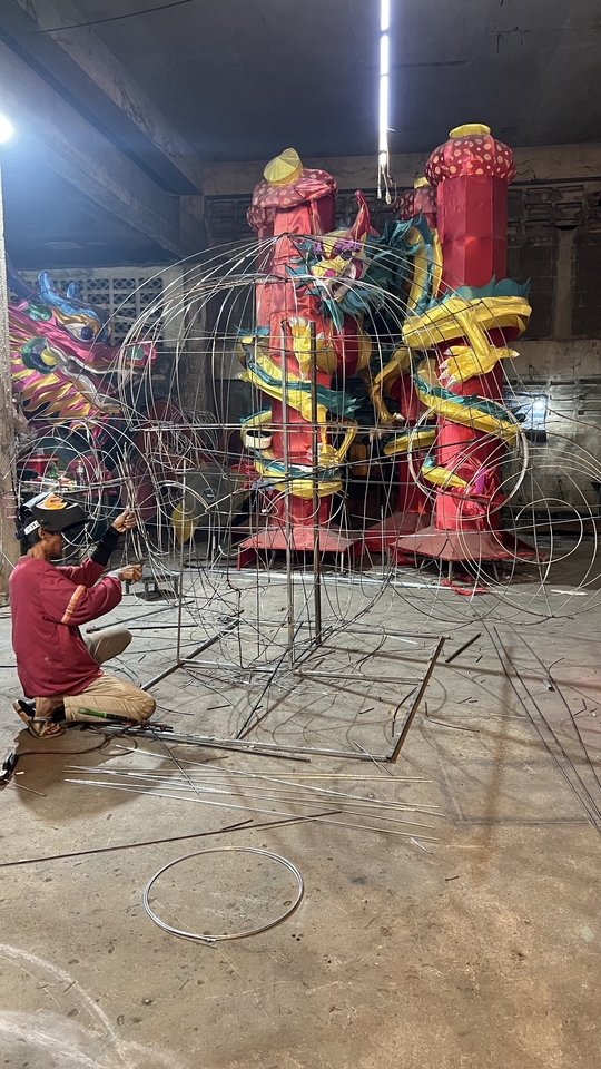 รับจัดแสดงโชว์ - ประติมากรรมโคมไฟ - 3