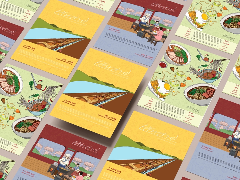 ออกแบบเมนูอาหารสวยงามน่าทาน รับออกแบบโบรชัวร์