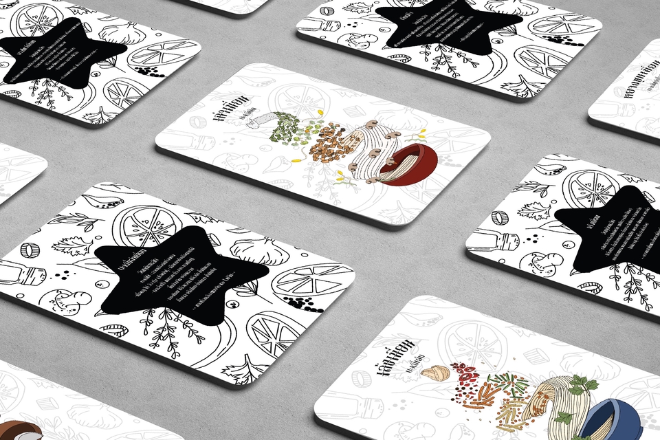 ออกแบบเมนูอาหารสวยงาม รับออกแบบเมนู เมนูอาหารน่าทาน