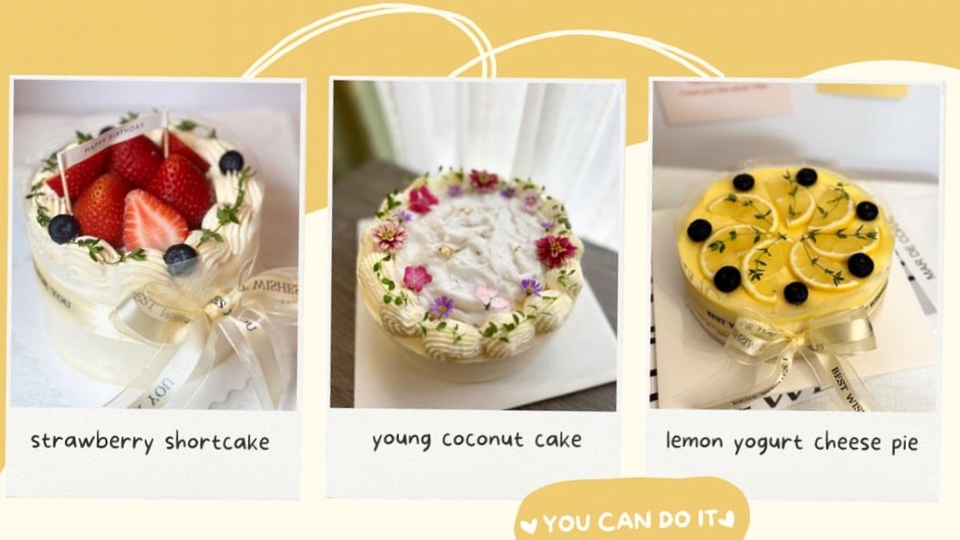 ทำเค้กง่ายๆด้วยตัวเอง สอนถึงบ้าน ทำเค้กไว้เซอร์ไพรส์คนพิเศษ เค้กครีมสด บัตเตอร์เค้ก เค้กแบบไหนบอกได้