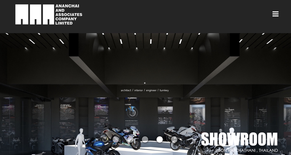 รับออกแบบตกแต่งภายในโชว์รูมมอเตอร์ไซค์