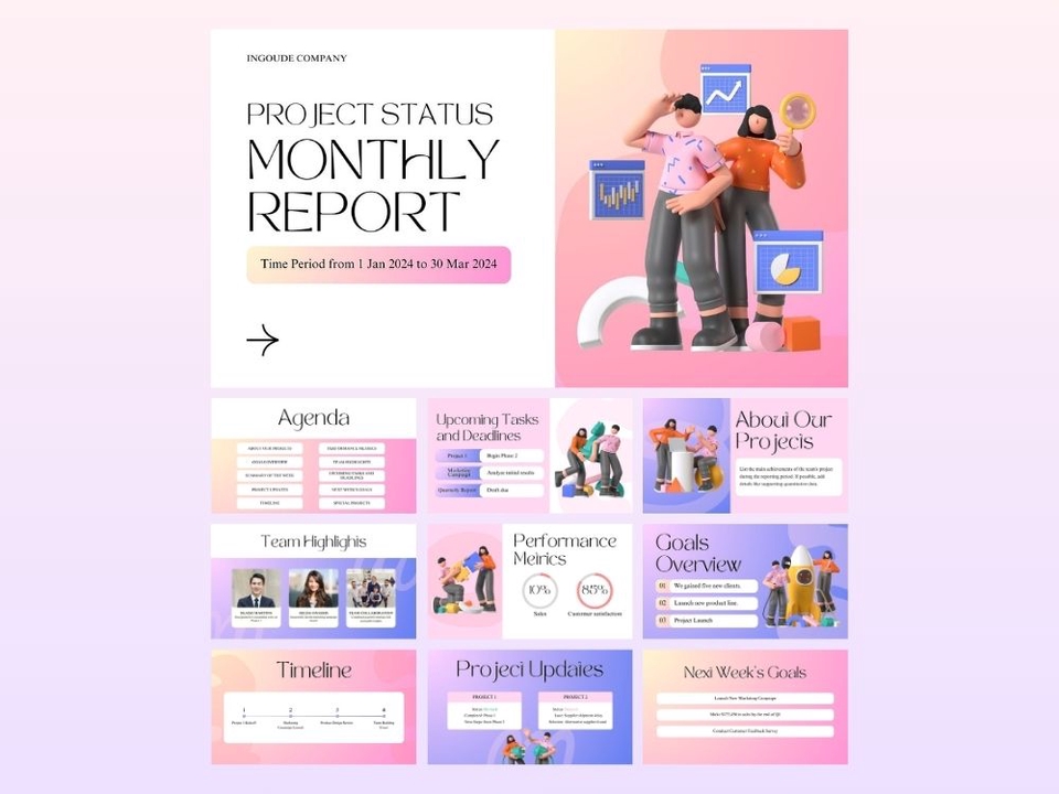 รับทำpresentationมืออาชีพ  ภาพนิ่งรายงานโครงการ