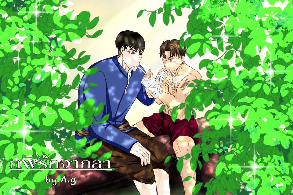 วาดภาพการ์ตูน - รับวาด ตัดเส้น ลงสี ( Manga,Webtoon,fanart,ออกแบบตัวละคร OC,หน้าปกนิยาย) - 18