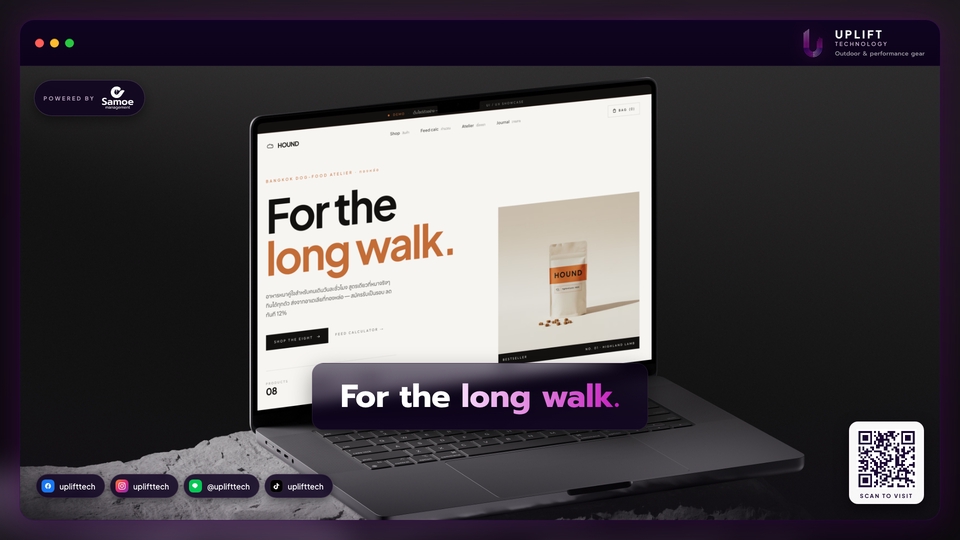 รับตัด HTML & CSS - Brand Stage สร้างภาพลักษณ์ให้เป็นที่จดจำ | เริ่มต้น 5,000 บาท - 8
