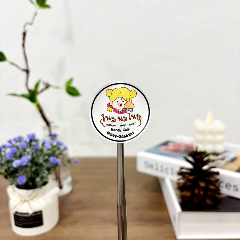 ออกแบบสติ๊กเกอร์ - เพียงพิมพ์ มีเดีย รับผลิตสติ๊กเกอร์ไดคัท ออกแบบฟรี - 6