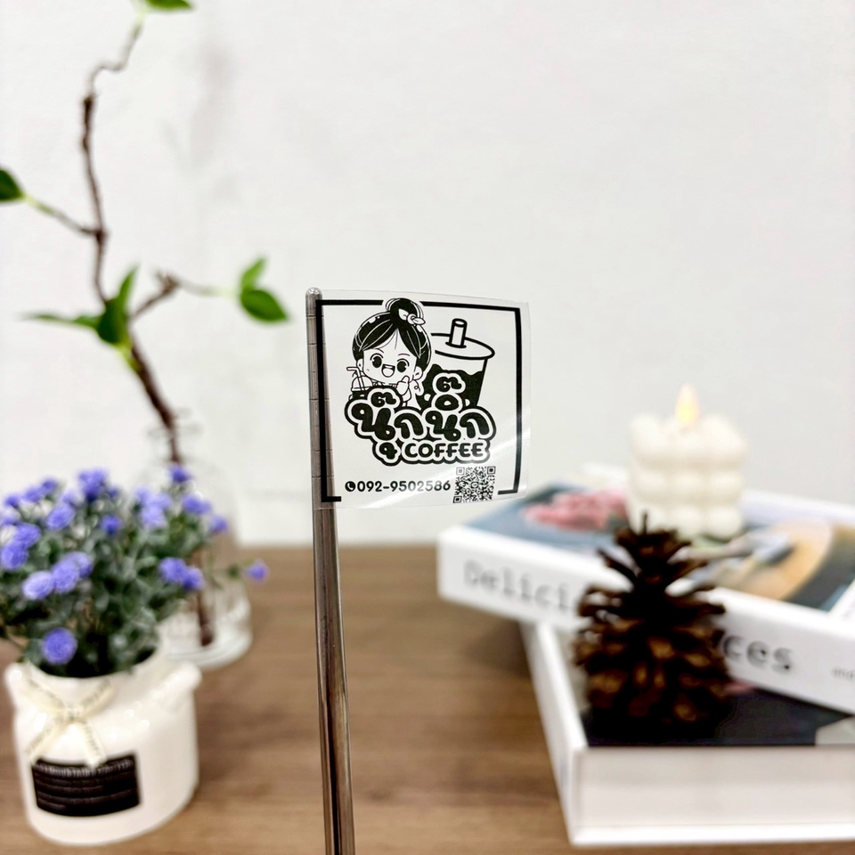 ออกแบบสติ๊กเกอร์ - เพียงพิมพ์ มีเดีย รับผลิตสติ๊กเกอร์ไดคัท ออกแบบฟรี - 9