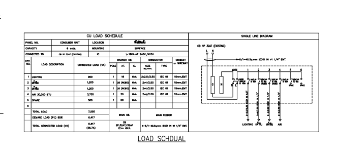 เขียนแบบวิศวกรรมและออกแบบโครงสร้าง - รับเขียนแบบไฟฟ้า - 2