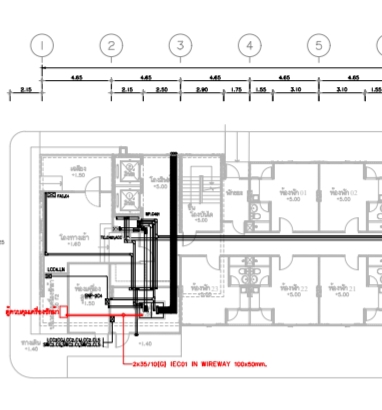 เขียนแบบวิศวกรรมและออกแบบโครงสร้าง - รับเขียนแบบไฟฟ้า - 3