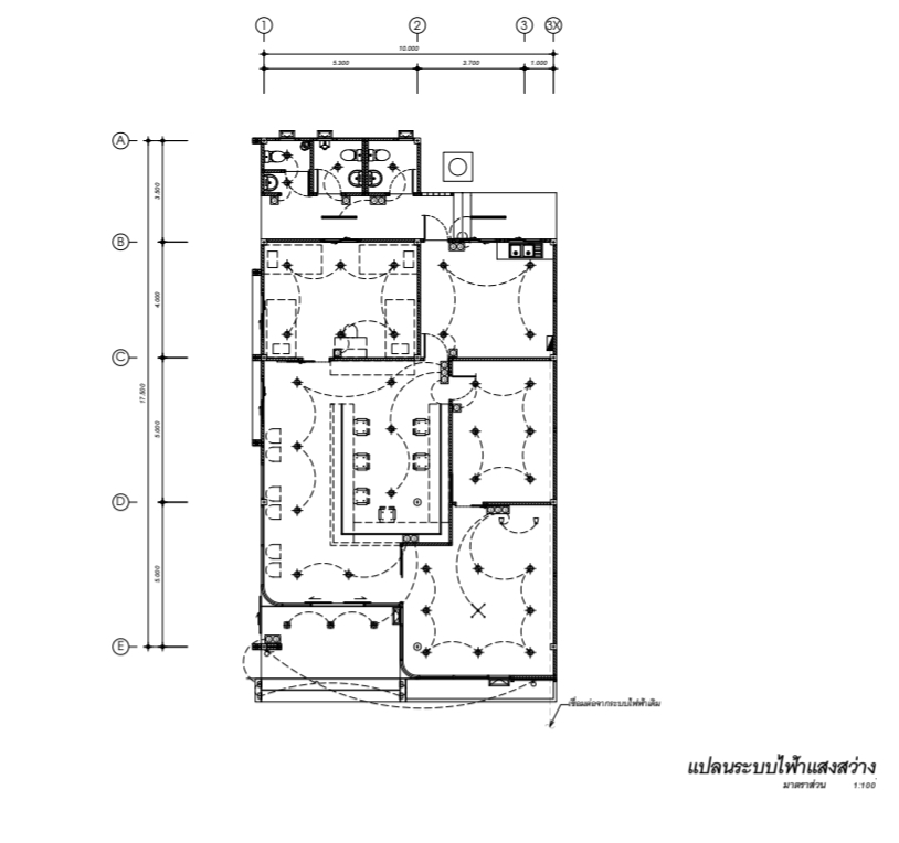 เขียนแบบวิศวกรรมและออกแบบโครงสร้าง - รับเขียนแบบไฟฟ้า - 4