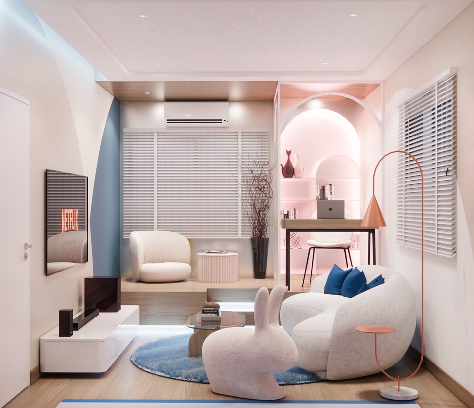 รับออกแบบตกแต่งภายในบ้านสวยสไตล์โมเดิร์น