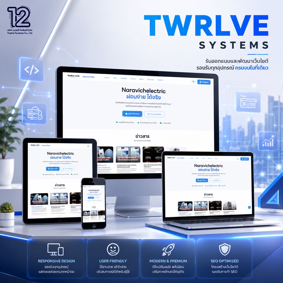 Web Development - รับทำเว็บไซต์ทุกประเภท ทุกระบบจบที่เรา - 2