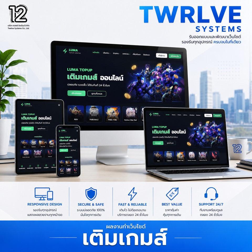 Web Development - รับทำเว็บไซต์ทุกประเภท ทุกระบบจบที่เรา - 9