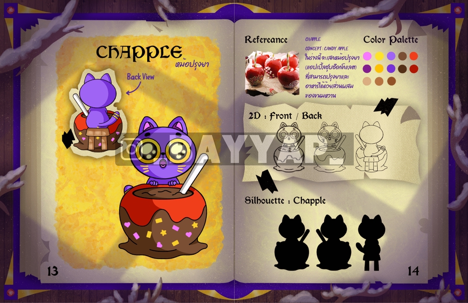 ออกแบบตัวละคร , วาดภาพประกอบ , วาดการ์ตูน , ออกแบบแพ็คเกจ , LOGO , วาดรูป , Artbook , Art toy