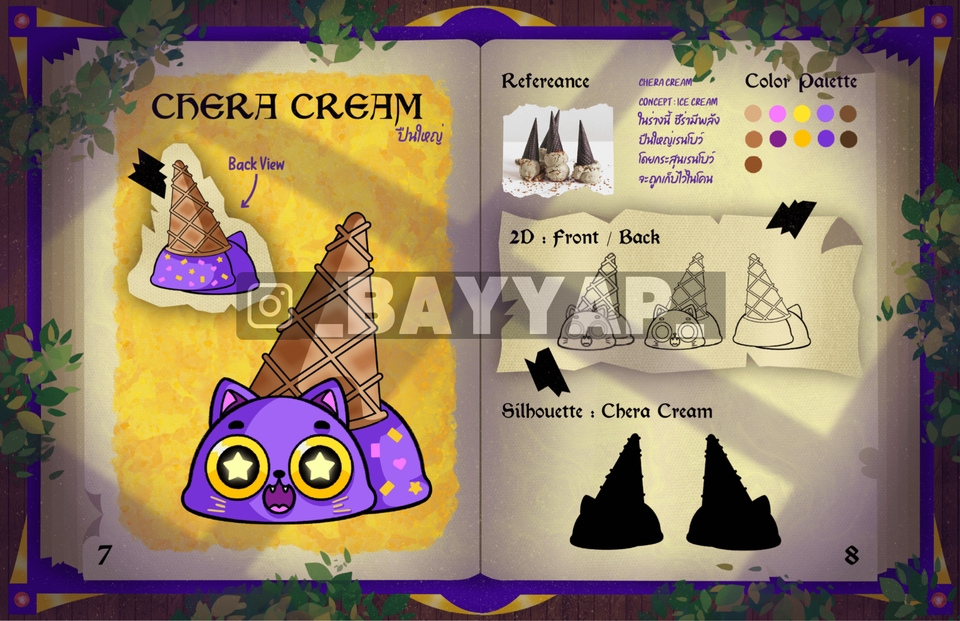 ออกแบบตัวละคร , วาดภาพประกอบ , วาดการ์ตูน , ออกแบบแพ็คเกจ , LOGO , วาดรูป , Artbook , Art toy