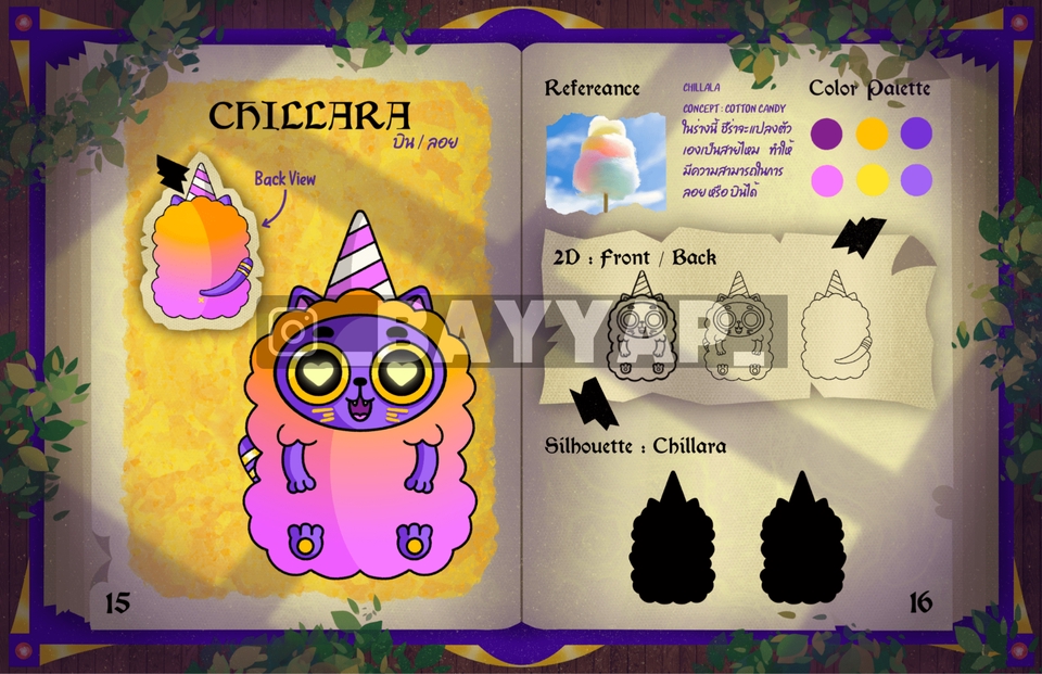 ออกแบบตัวละคร , วาดภาพประกอบ , วาดการ์ตูน , ออกแบบแพ็คเกจ , LOGO , วาดรูป , Artbook , Art toy