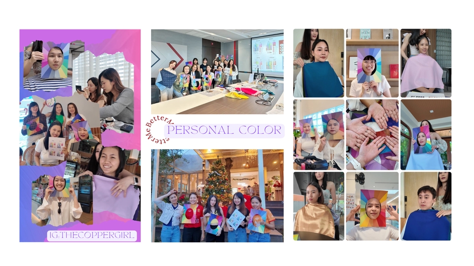 ทำpersonal color คอร์สเรียนสีผิวสวย