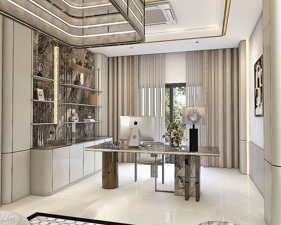 รับออกแบบตกแต่งภายใน ออฟฟิศสำนักงานสุดหรู