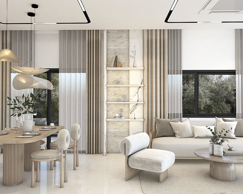 รับออกแบบตกแต่งภายใน ภาพห้องนั่งเล่นสวยหรู สไตล์โมเดิร์น เฟอร์นิเจอร์ทันสมัย โ