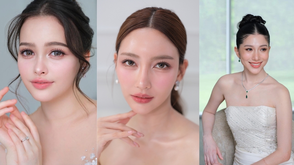 ช่างแต่งหน้าเจ้าสาว แต่งหน้ารับปริญญา สวยใส สไตล์เกาหลี