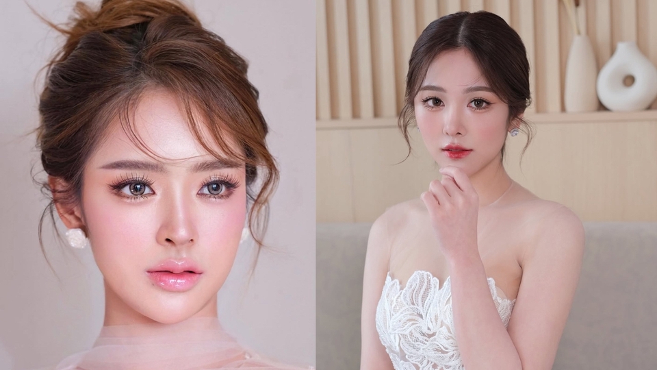 ช่างแต่งหน้าเจ้าสาว แต่งหน้าสไตล์เกาหลี ทำผมเจ้าสาว รับปริญญา