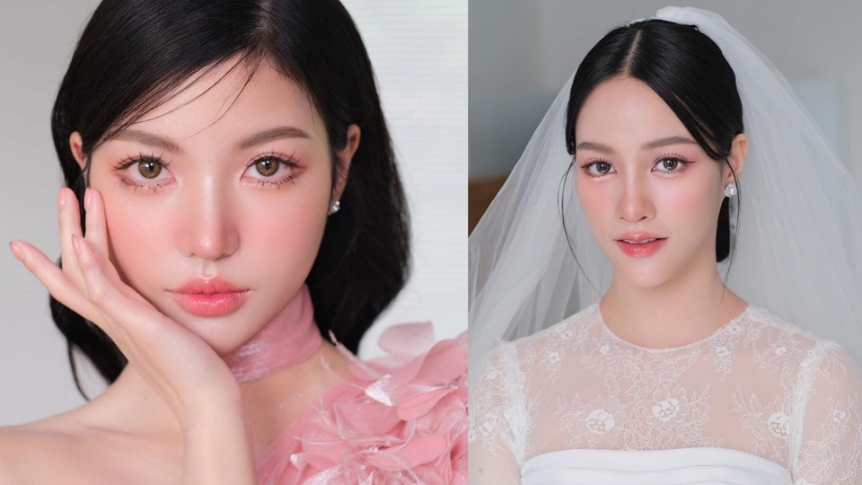 ช่างแต่งหน้าเจ้าสาว แต่งหน้าสไตล์เกาหลี สวยหวาน รับแต่งหน้าเจ้าสาว