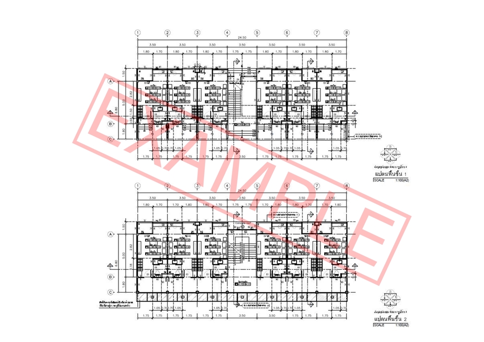 เขียนแบบวิศวกรรมและออกแบบโครงสร้าง - รับดราฟแบบ,เขียนแบบยื่นขออนุญาตก่อสร้าง งานด่วน งานเร่ง  - 5