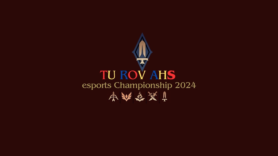 รับออกแบบโลโก้ esports TU ROV AHS Championship 2024