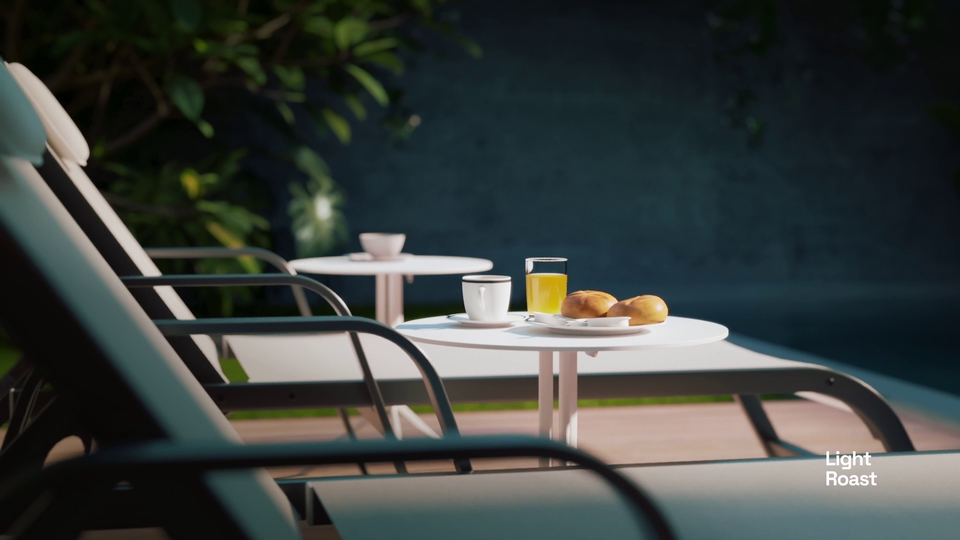 ออกแบบperspective รับทำภาพ3D มุมมองบ้านพักริมสระ