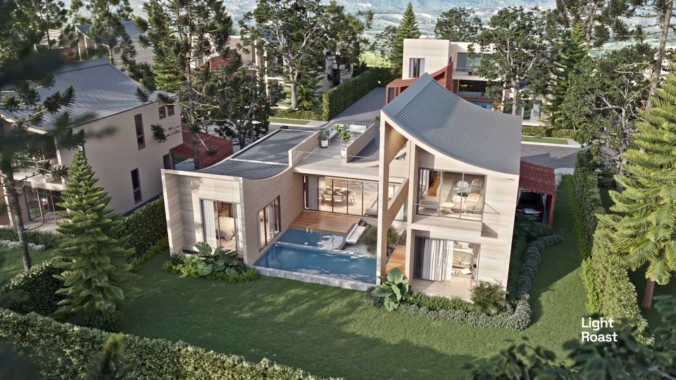 ออกแบบบ้าน3มิติ perspective โมเดลบ้านสวย