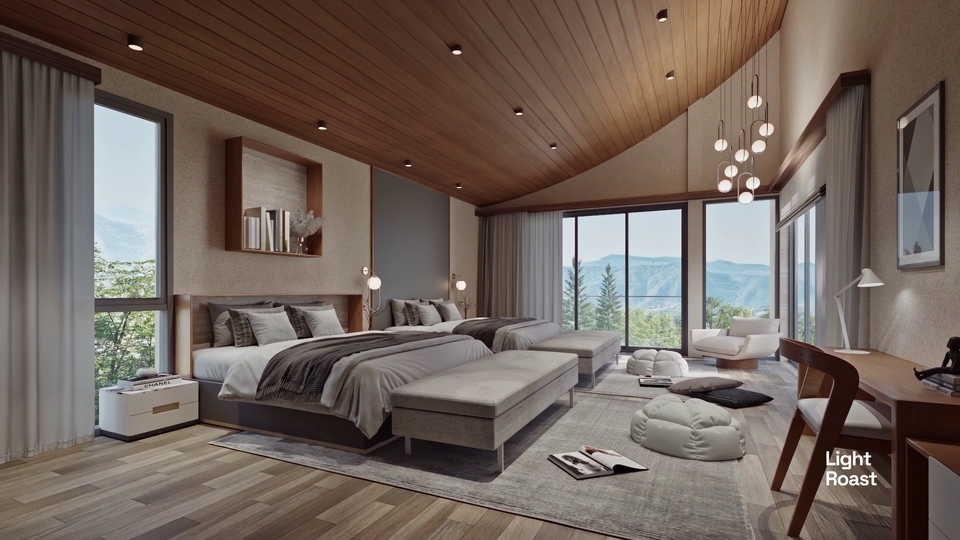 รับออกแบบบ้าน3D perspective มุมมองสวย