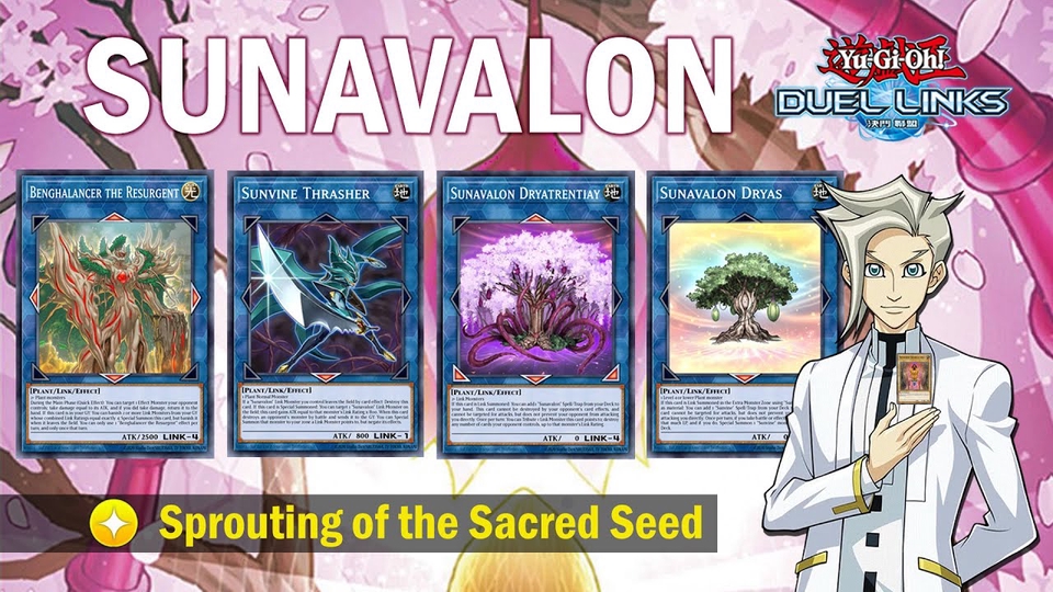 ออกแบบแบนเนอร์เกมการ์ด Yu-Gi-Oh! Duel Links Sunavalon